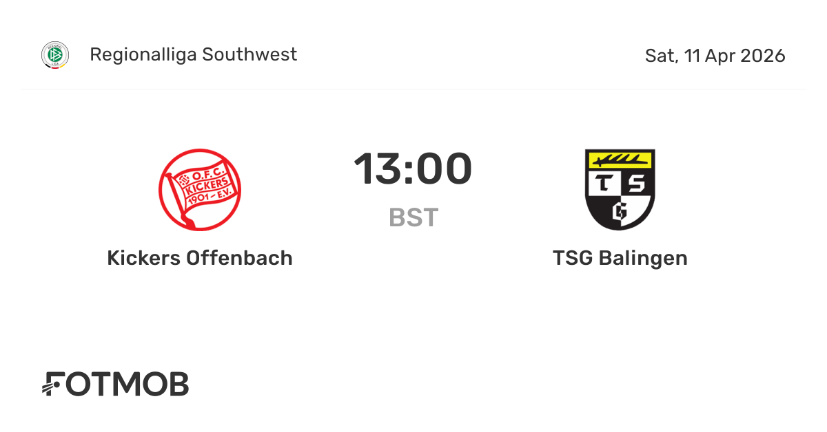 Kickers Offenbach vs Balingen: Unpacking the Inaugural 1-1 Draw